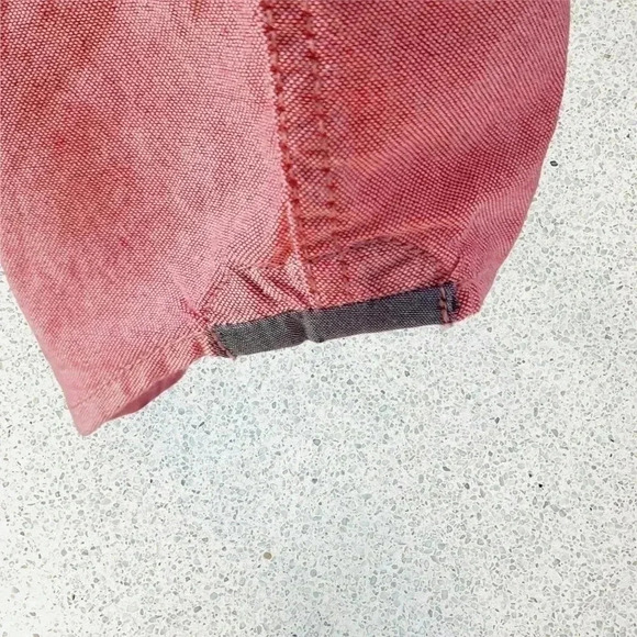 Vans men casual button up shirt pink size small - Picture 6 of 8